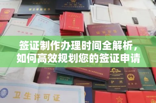 若尔盖签证制作办理时间全解析，如何高效规划您的签证申请流程