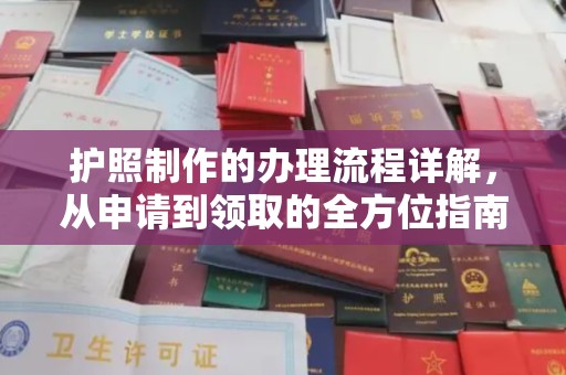 若尔盖护照制作的办理流程详解，从申请到领取的全方位指南