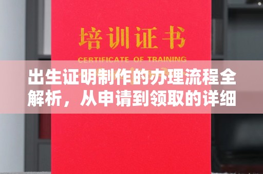 若尔盖出生证明制作的办理流程全解析，从申请到领取的详细指南