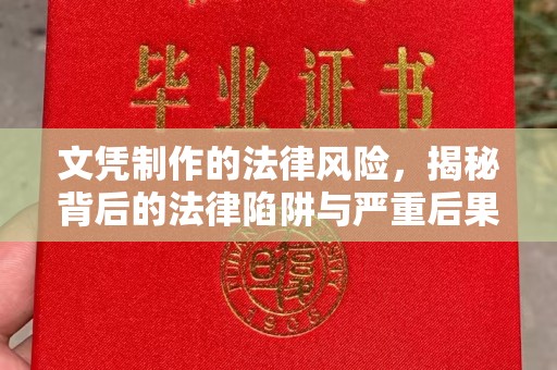 若尔盖文凭制作的法律风险，揭秘背后的法律陷阱与严重后果