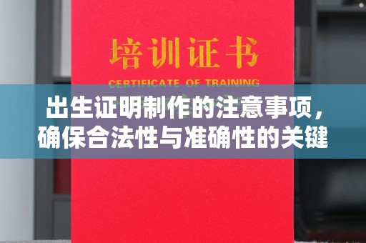 若尔盖出生证明制作的注意事项，确保合法性与准确性的关键步骤